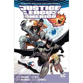 Justice League of America The Rebirth Deluxe Edition Book 1